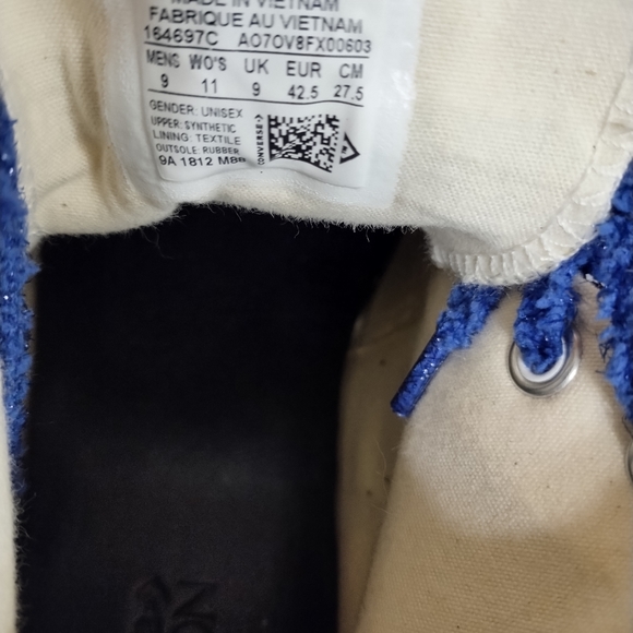 Converse All Star Chuck Taylor  Unisex sz 9 men sz11 women - Picture 9 of 11